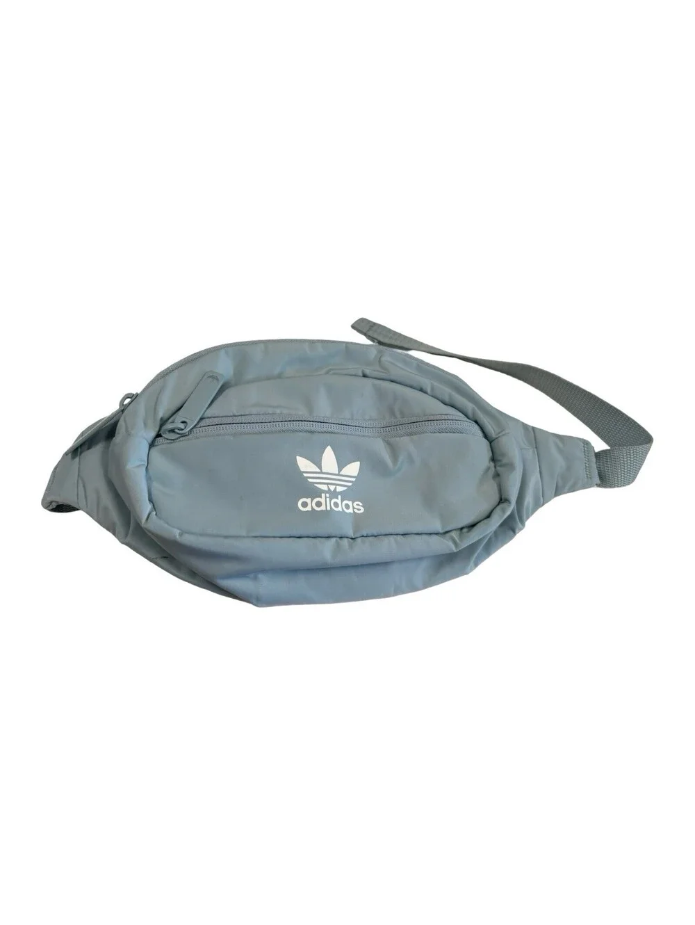 Adidas Originals Fanny Hip Pack Waist Belt Crossbody Bag Ash Grey/White Blue